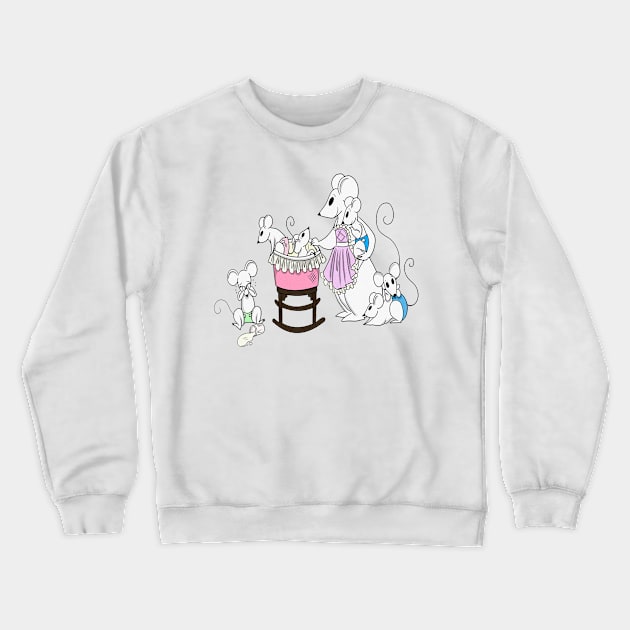 Hardworking Mom Crewneck Sweatshirt by JECreate